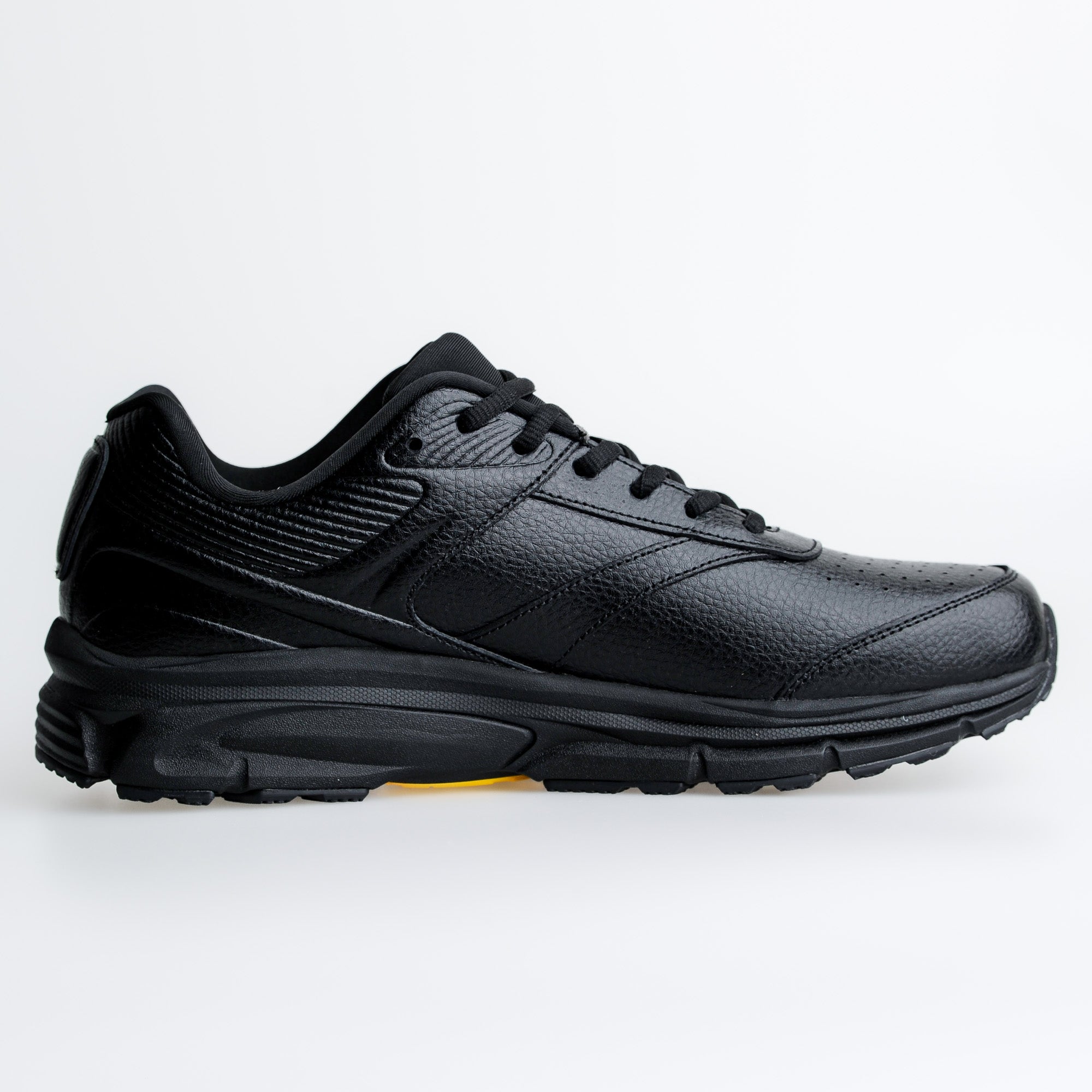 Podform Leather Lace Up - Black