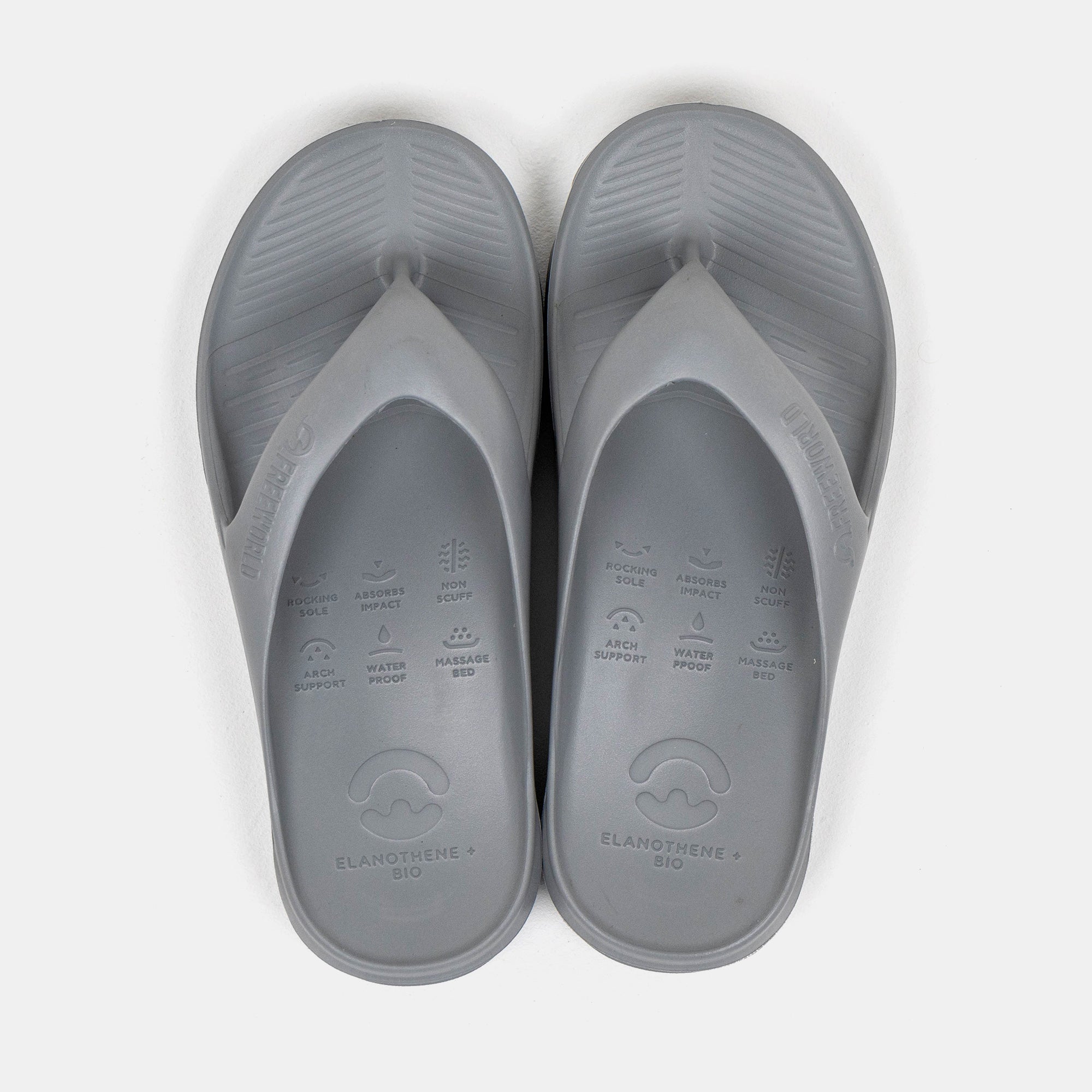 Unisex Bio-Thong - Light Grey