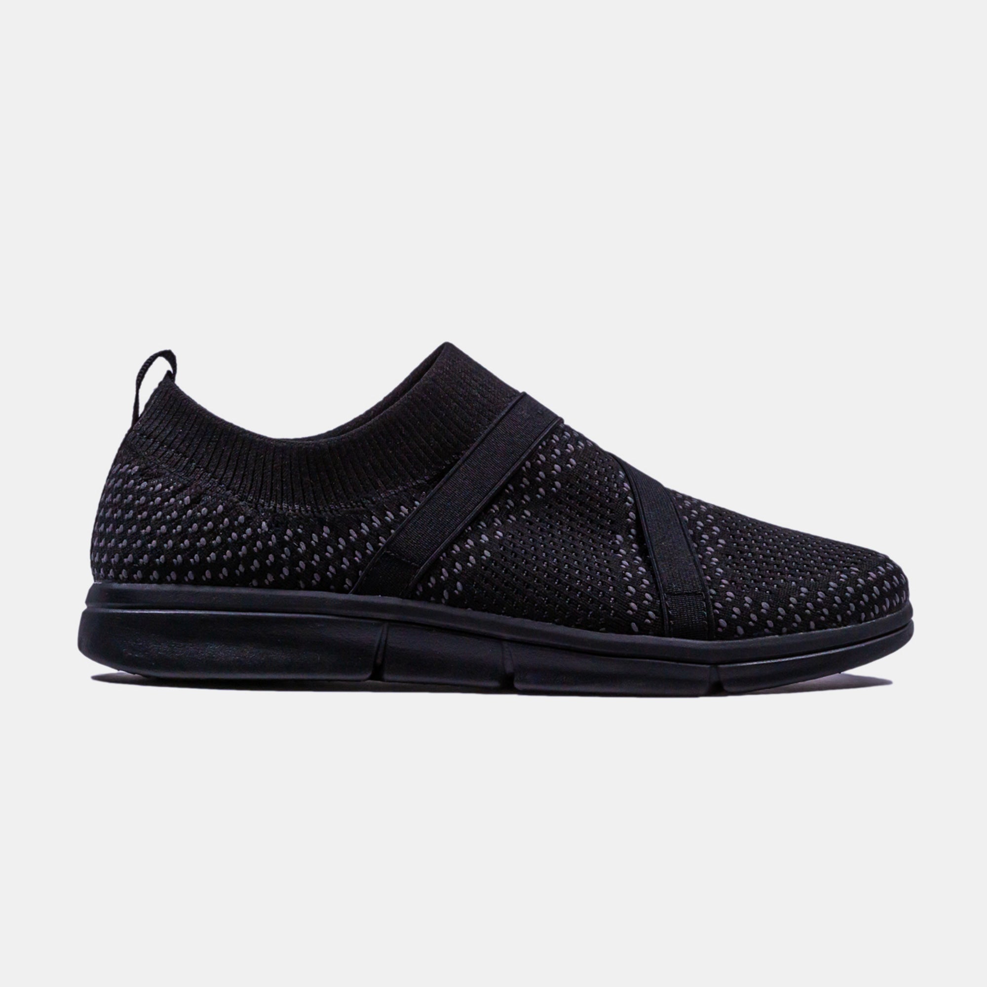 Womens Bolt Slip-On Sneaker - Black