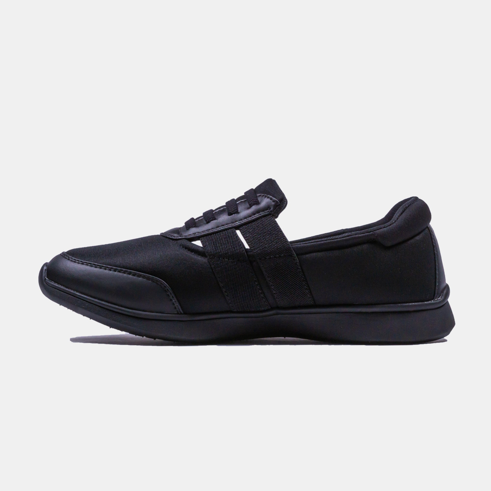 Womens Tiptoe Slip-On Sneaker - Black