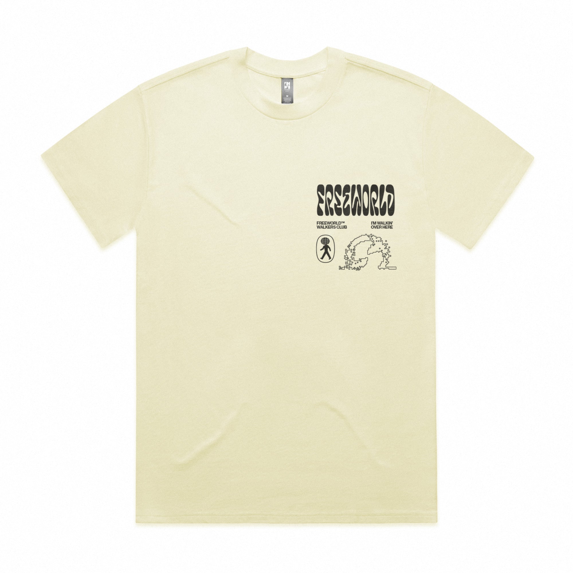 Walk the Walk Tee - Midnight/Butter