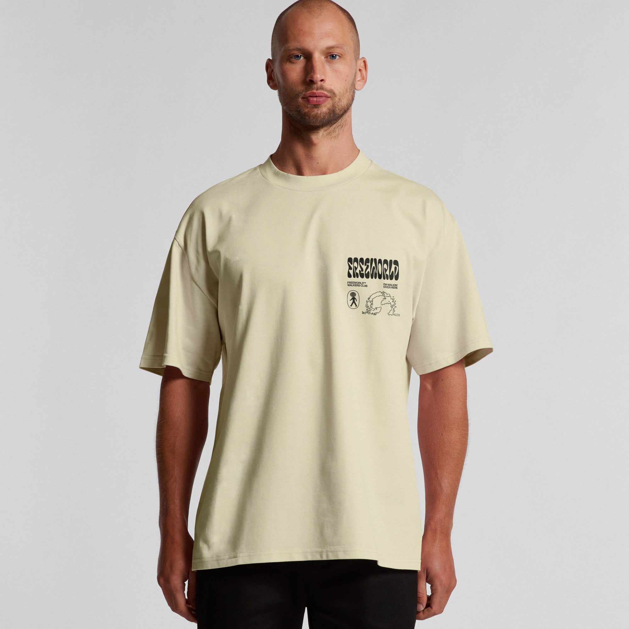 Walk the Walk Tee - Midnight/Butter