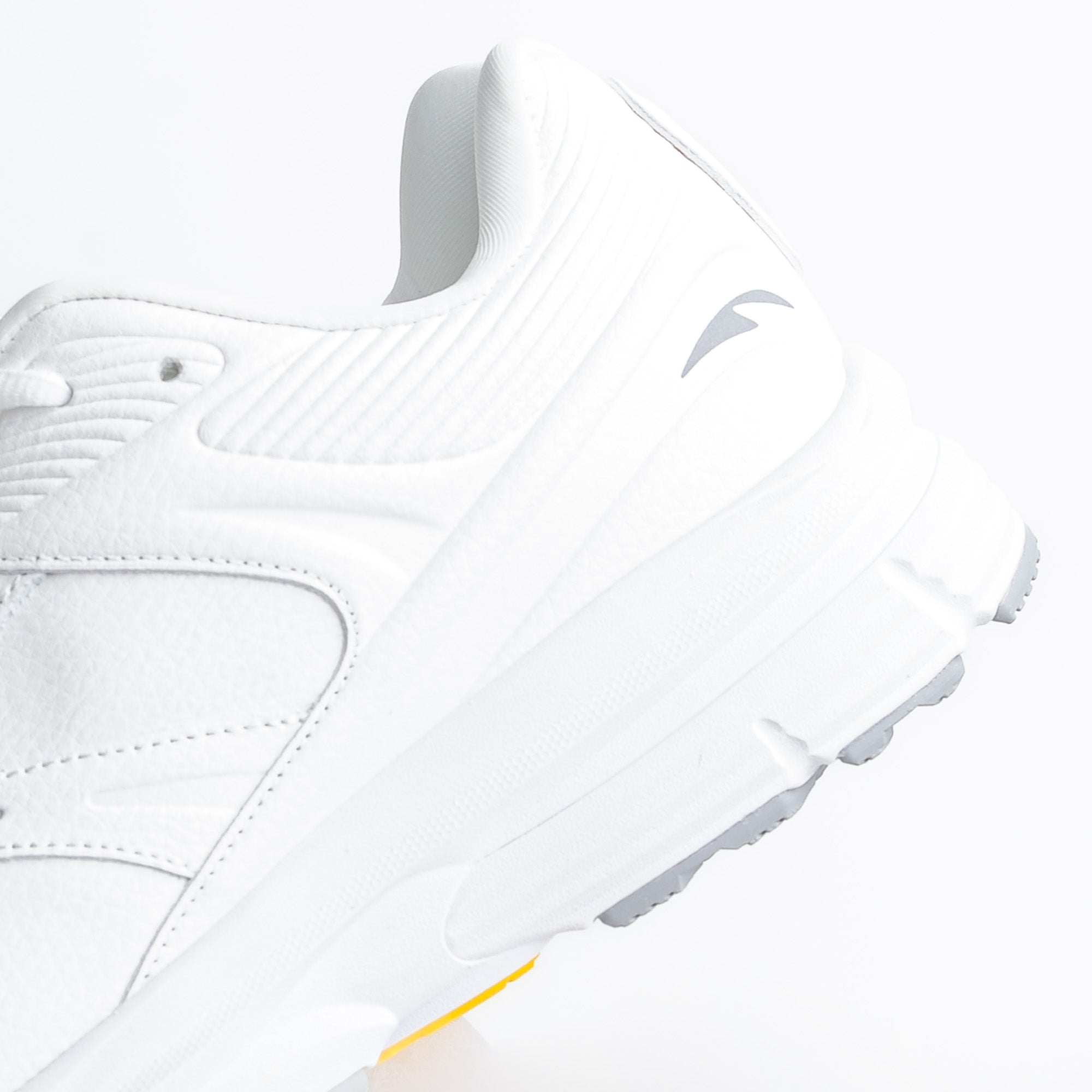 Podform Leather Lace Up - White