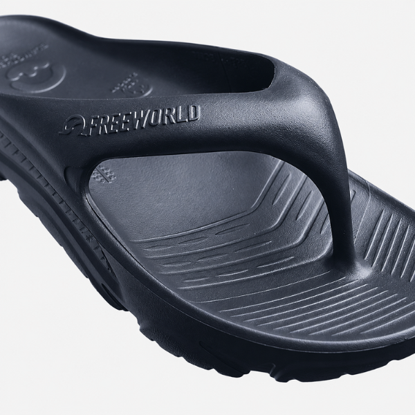 Unisex Bio-Thong - Midnight Charcoal