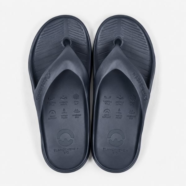 Unisex Bio-Thong - Midnight Charcoal